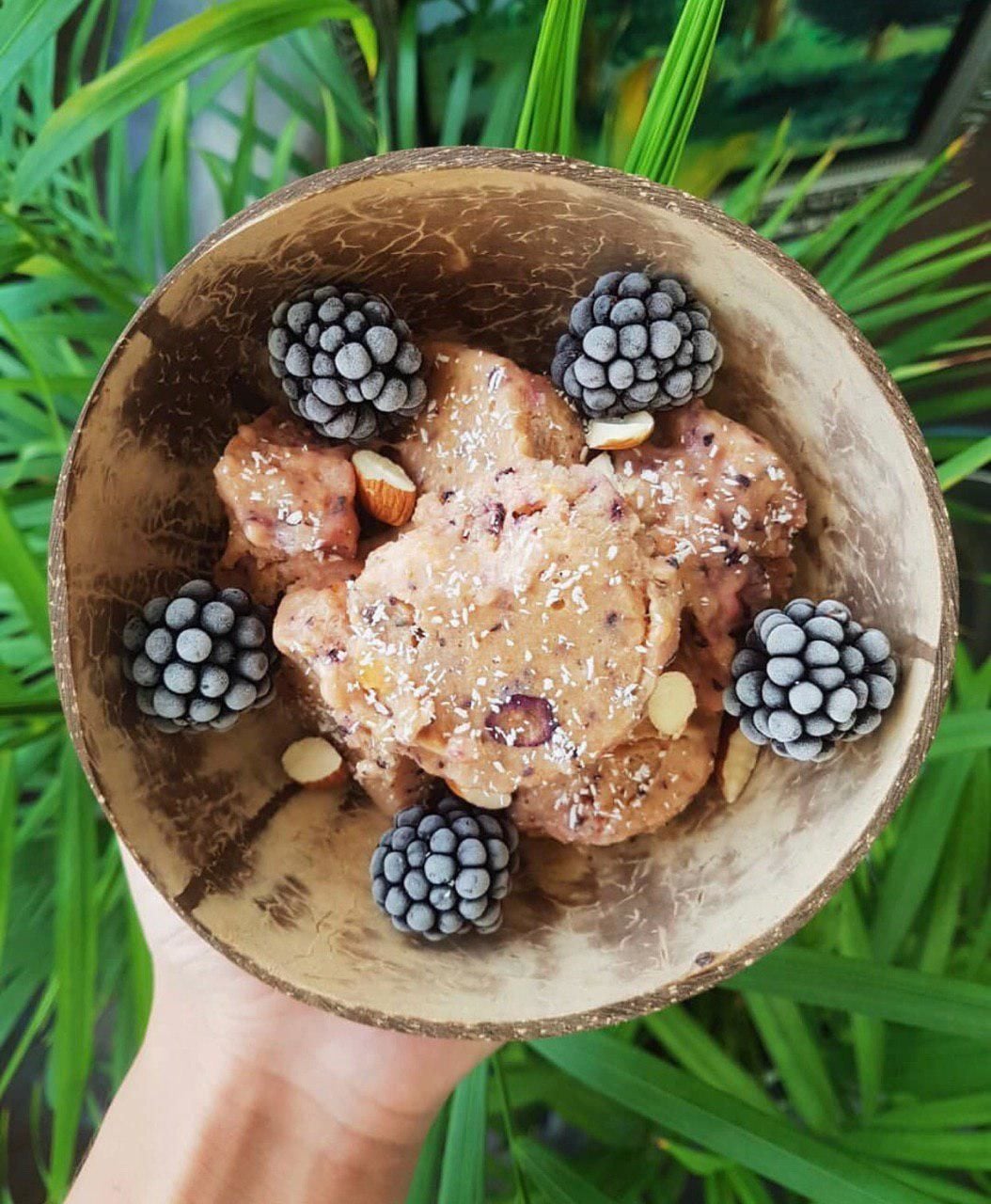 Blueberry Nice Cream