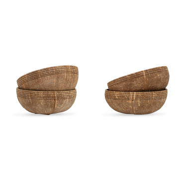 Buddha Coconut Bowl 4 Pieces