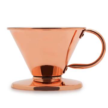 Copper Dripper Coffee Brewing
