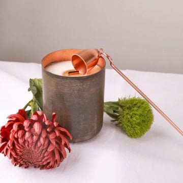 Pie Copper Candle Snuffer