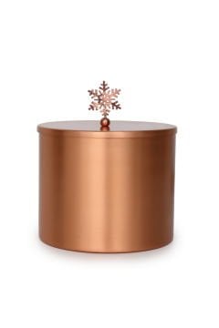 Snow Flake Copper Soy Wax Aromatherapy Candle