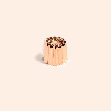 Canelé Copper Cake Mold Set of 2